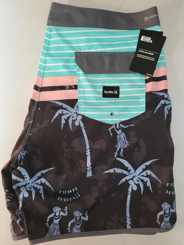 Hurley Board Shorts, Size 36" x 18"