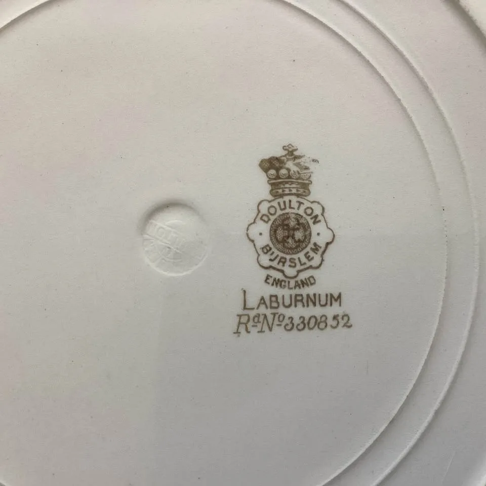 Doulton Burslem “Laburnum” Dinnerware Set - 1890s image indicator(6)