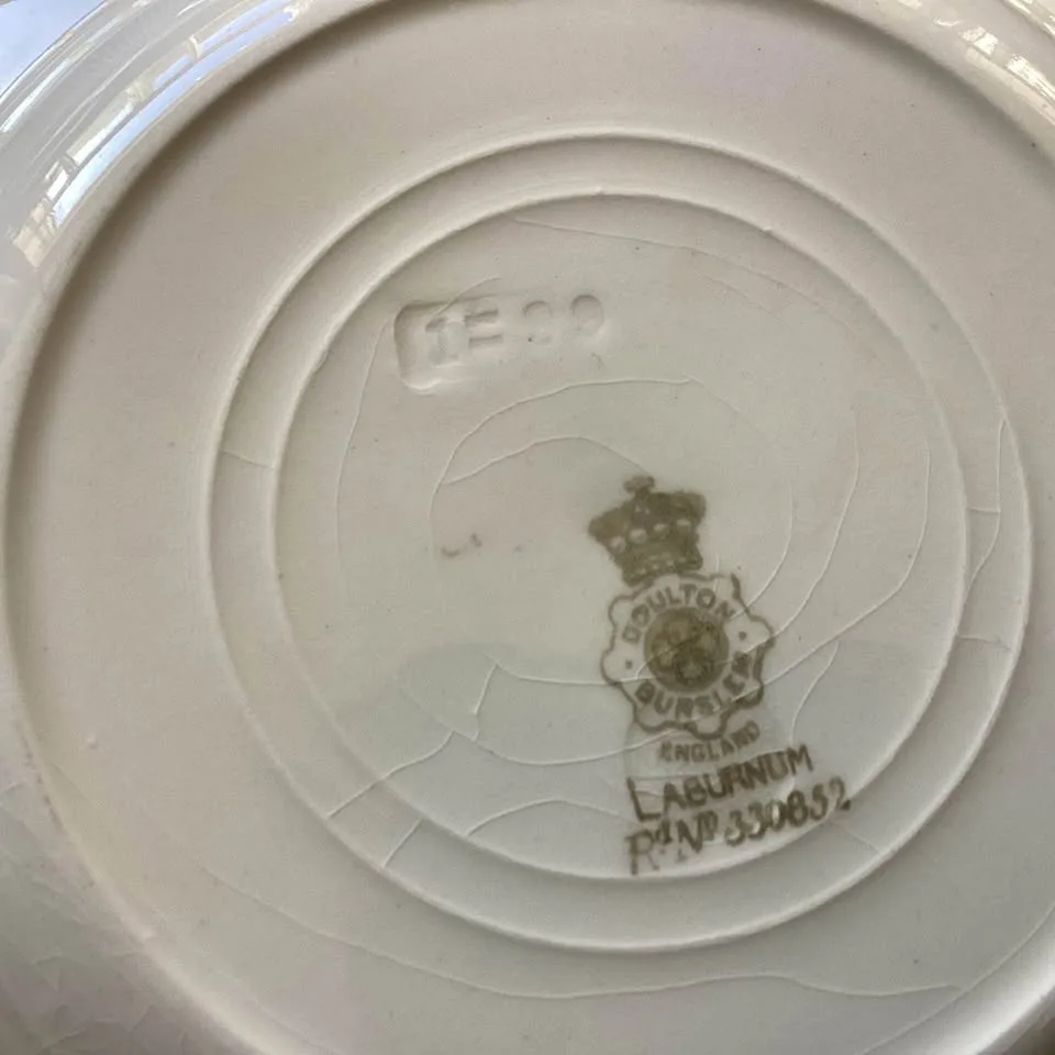 Doulton Burslem “Laburnum” Dinnerware Set - 1890s image indicator(9)