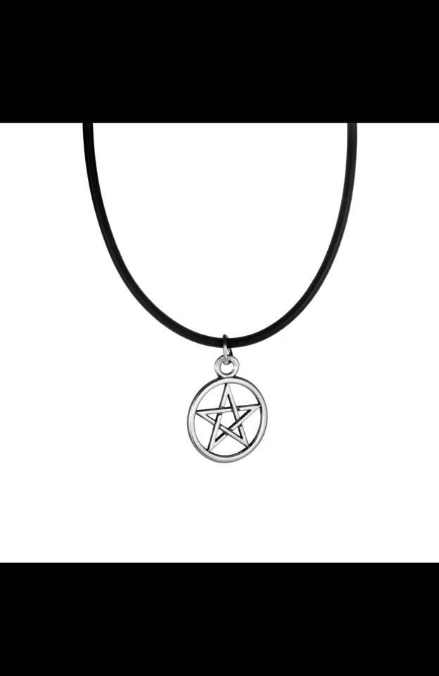 Silver Pentagram Necklace