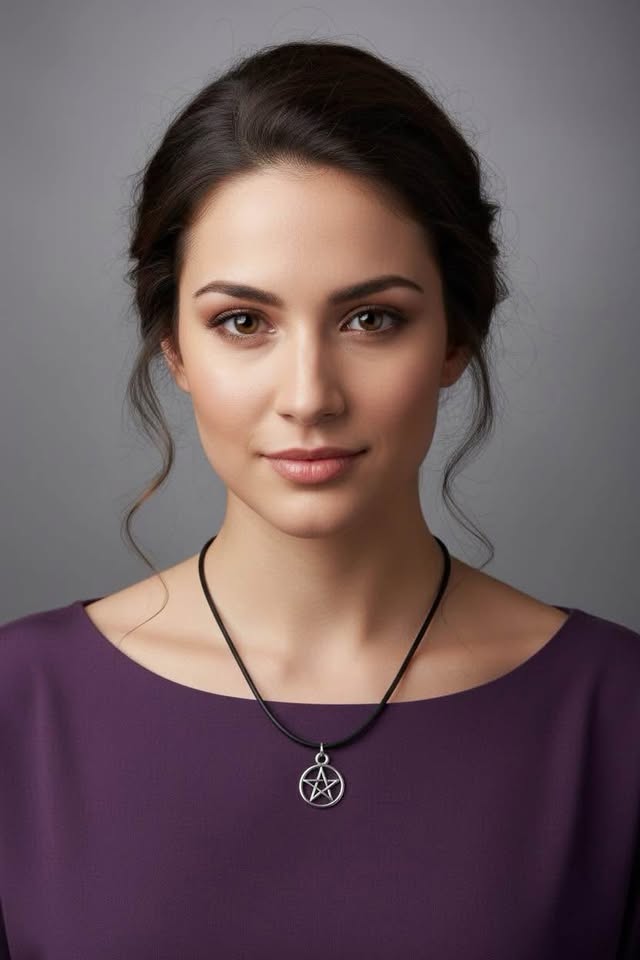 Silver Pentagram Necklace - photo 4