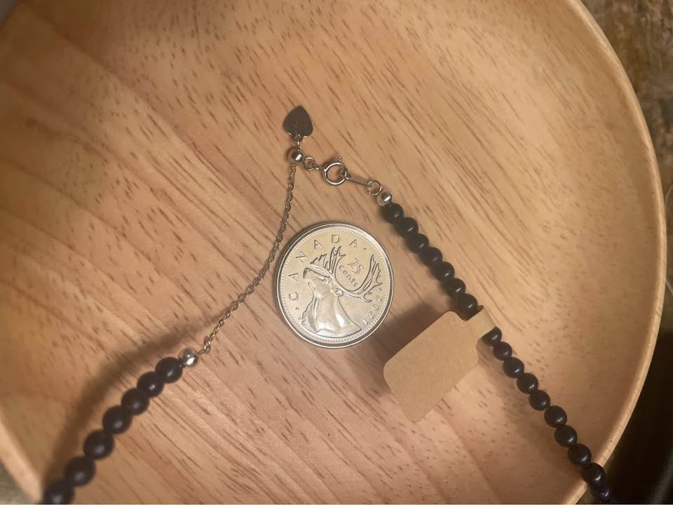 Lapis lazuli necklace with sterling silver dream catcher pendant - photo 3