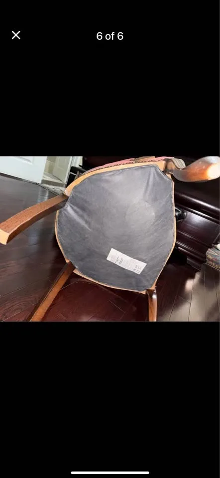 Louis XV style fauteuil armchair with tufted back image indicator(5)