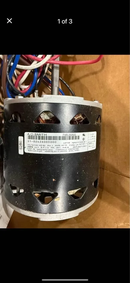 Direct drive blower motor image indicator(3)