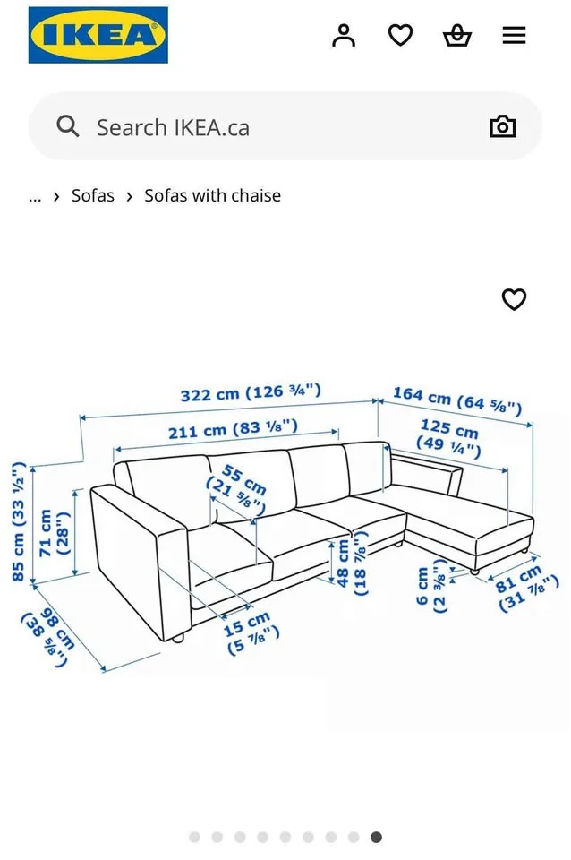 Ikea Sectional Couch image indicator(7)