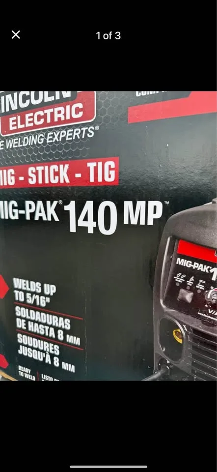 Lincoln Electric MIG-PAK 140 MP multi-process welder image indicator(2)