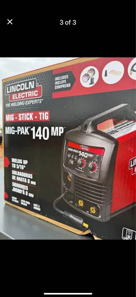 Lincoln Electric MIG-PAK 140 MP multi-process welder image indicator(4)