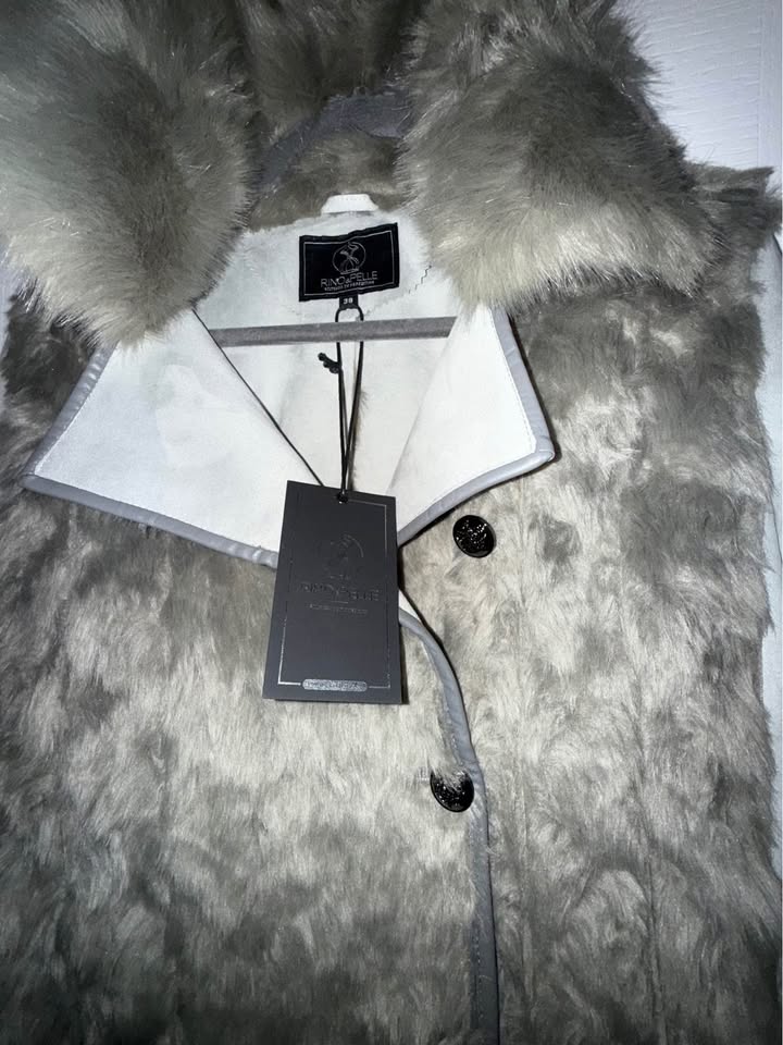 RINO & PELLE FAUX SHEARLING SHEEPSKIN size small - photo 2