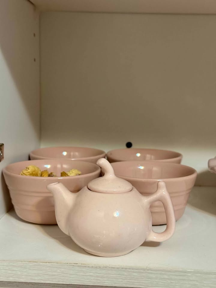 Blush pink dinnerware set - all together - photo 3