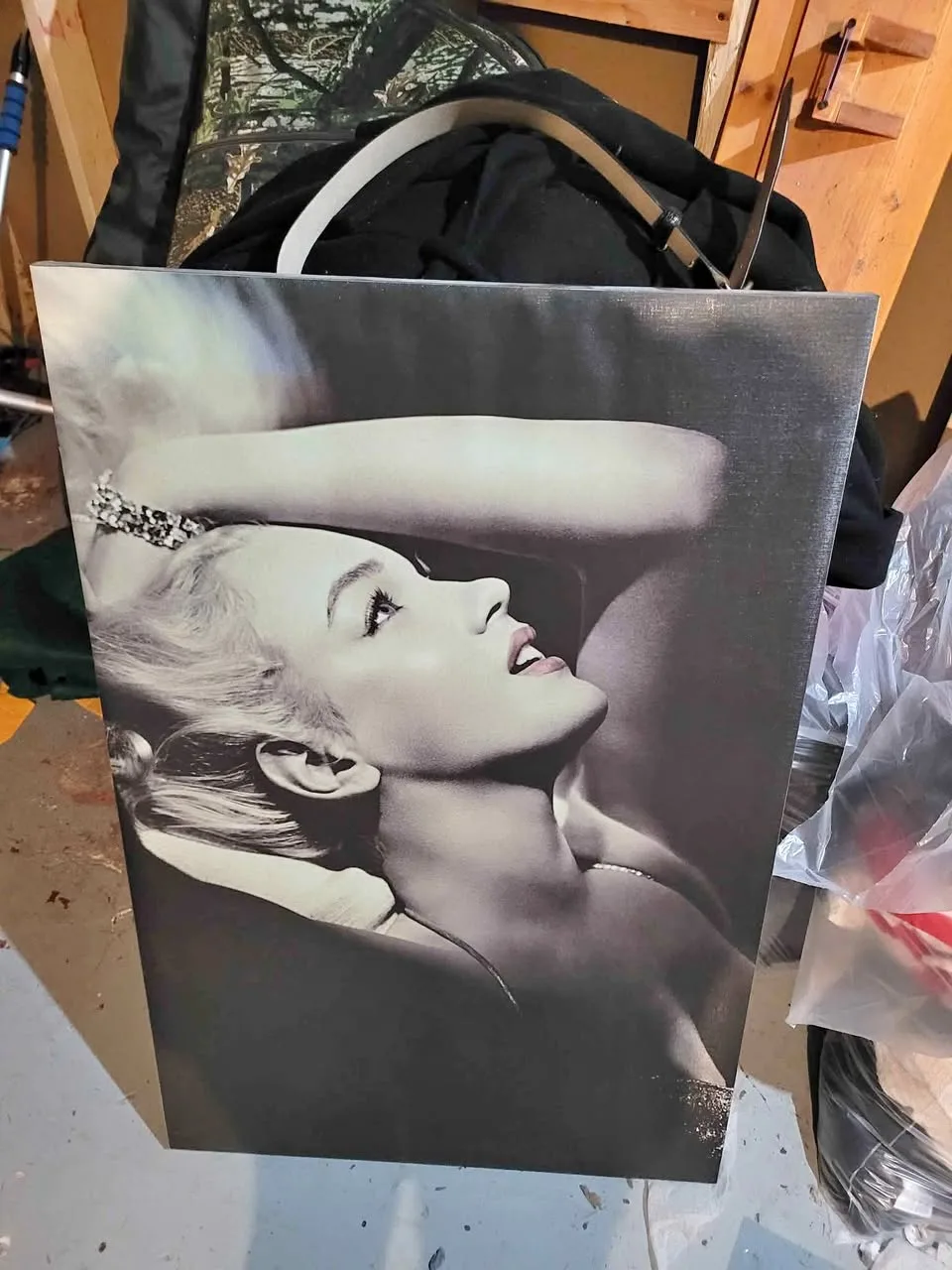 Large Marilyn Monroe canvas