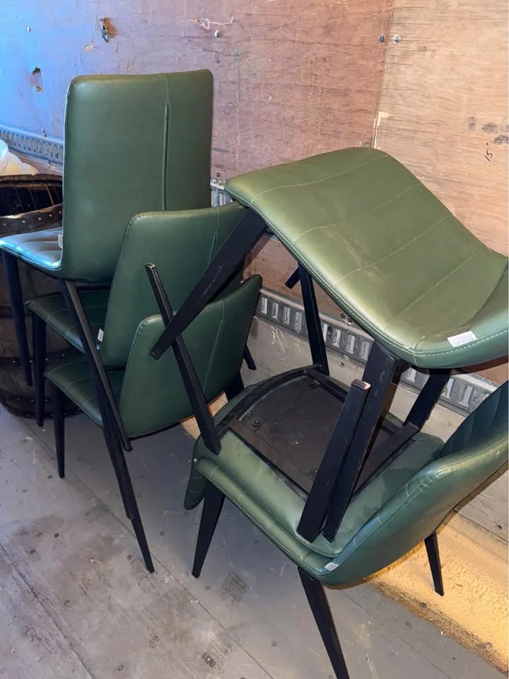 Leather Dining Chair price is each image indicator(2)