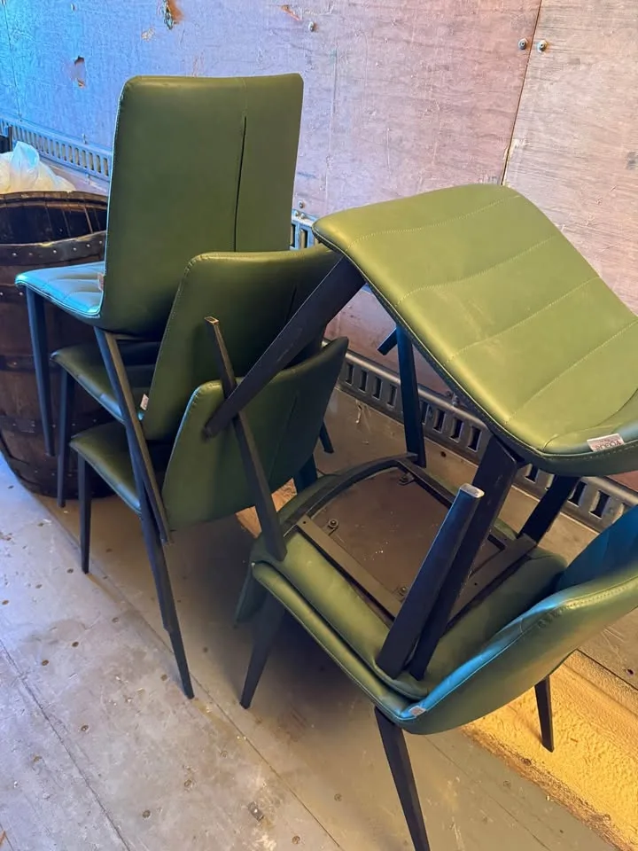 Leather Dining Chair price is each image indicator(3)