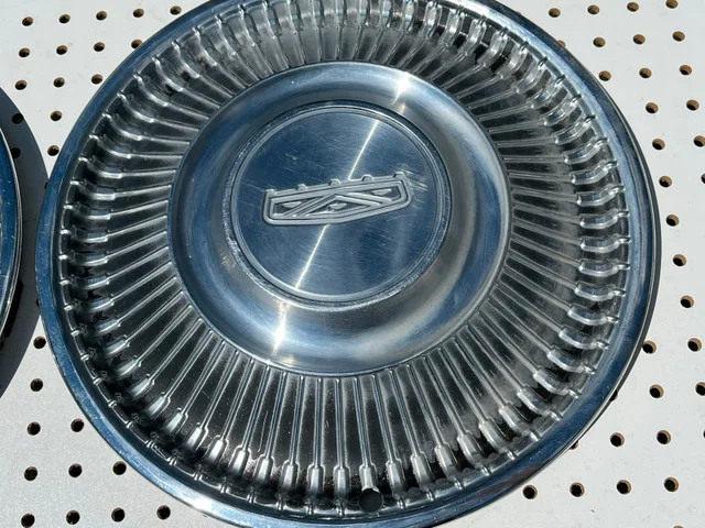 Pair of 1968 Ford Fairlane Wheel Covers, Hub Caps image indicator(2)