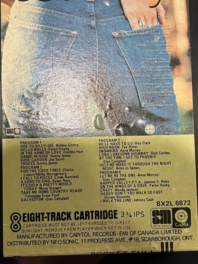 Pocket Full of Country 8-Track Tape image indicator(3)