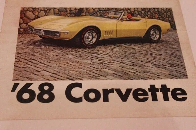 1968 Chevrolet Corvette Sting Ray Original Ad image indicator(2)