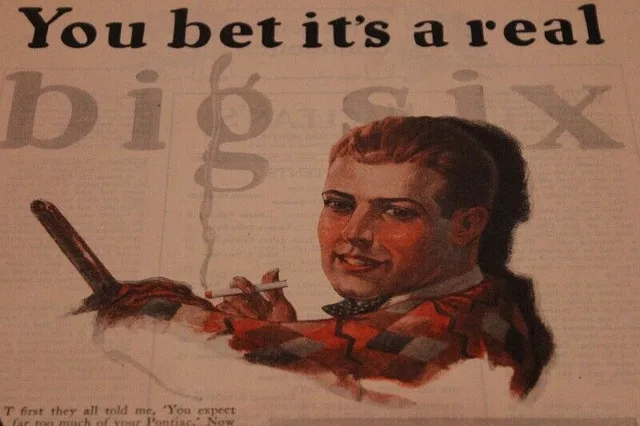 1929 Pontiac Big Six Original Ad image indicator(2)