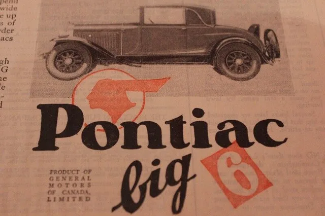1929 Pontiac Big Six Original Ad image indicator(3)