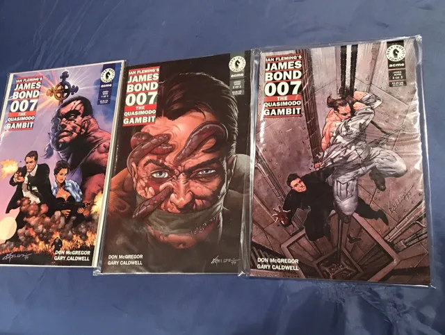 James Bond 007 the Quasimodo Gambit comics thumbnail