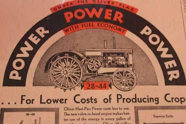 1931 Oliver Tractor 18-28, 28-44 Original Ad image indicator(2)