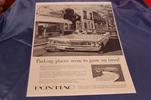 1960 Pontiac Convertible Original Ad thumbnail
