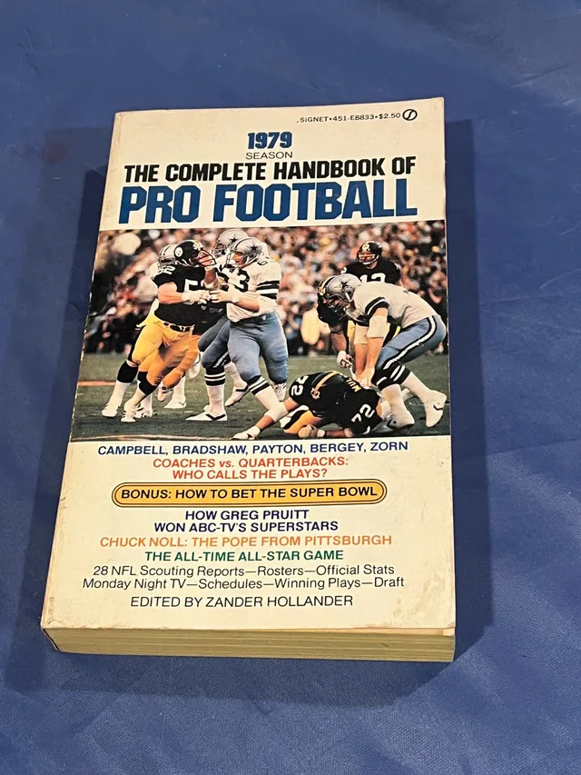 1979 Season Complete Handbook of Pro Football Book thumbnail