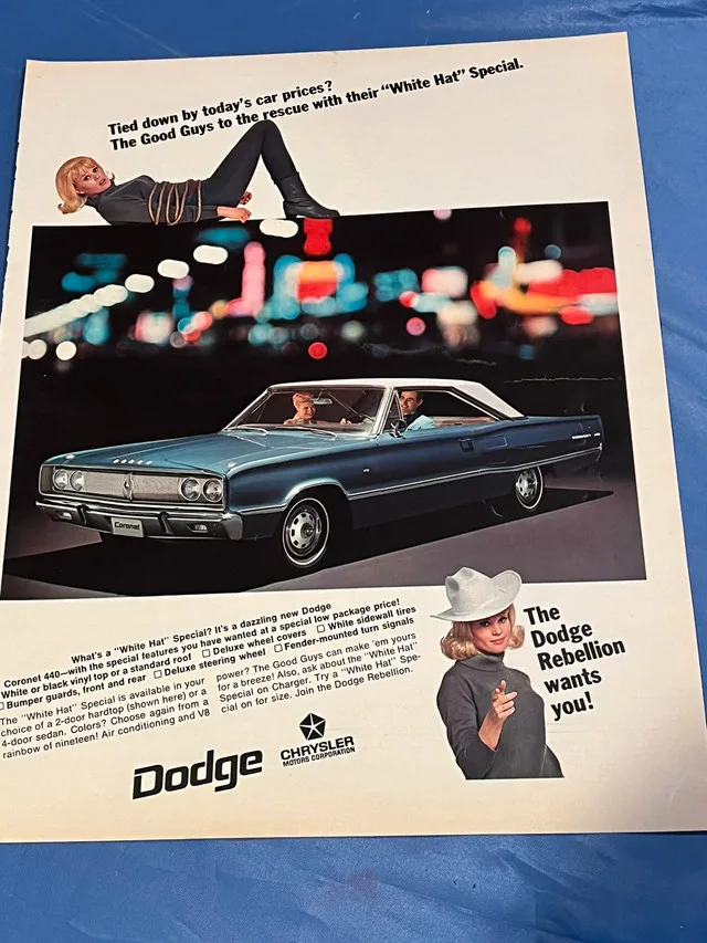 1967 Dodge Coronet 440 Original Ad thumbnail