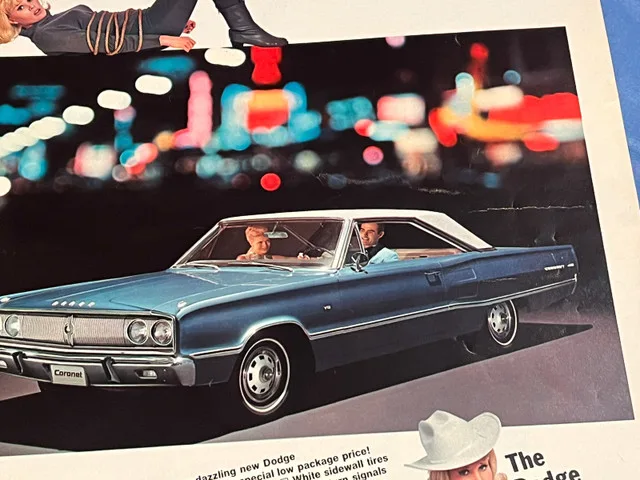 1967 Dodge Coronet 440 Original Ad image indicator(2)