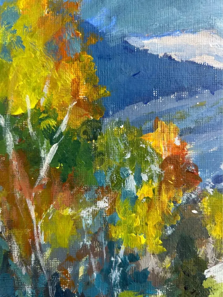 "Fall Colours" Original Acrylic Painting image indicator(2)