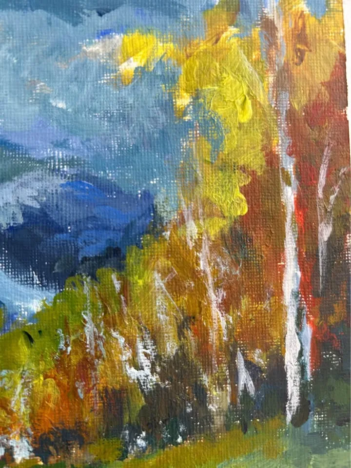 "Fall Colours" Original Acrylic Painting image indicator(4)