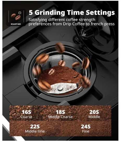 Airmsen grind & brew 3in1 coffee maker image indicator(3)
