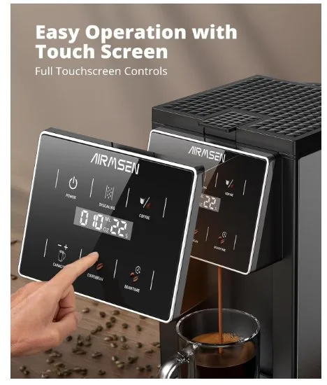 Airmsen grind & brew 3in1 coffee maker image indicator(4)