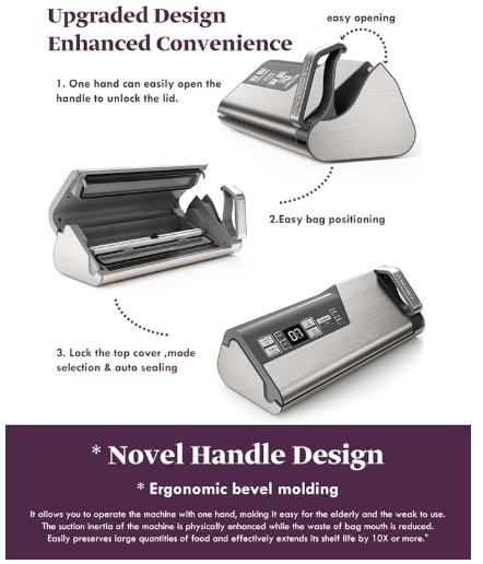 Mesliese vacuum sealer machine - photo 3
