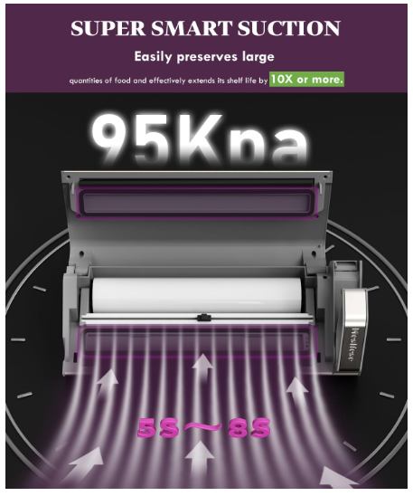 Mesliese vacuum sealer machine - photo 4
