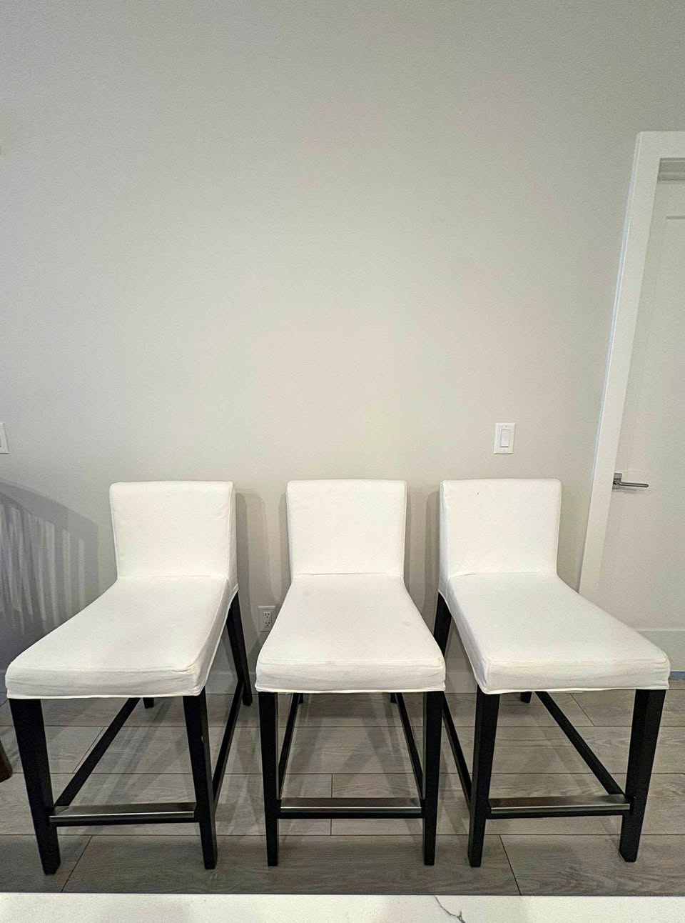 High chairs for counter and bar (3 Chairs)