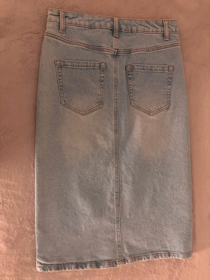 Suzy Shier Jean skirt image indicator(3)