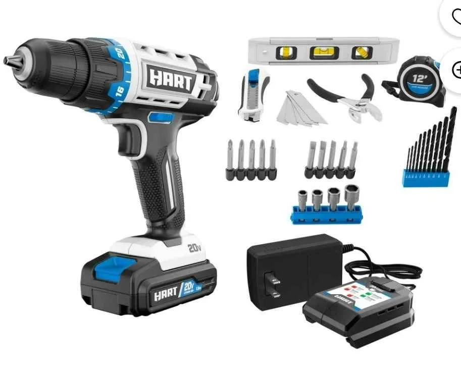 20-Volt 3/8” Drill/Driver Combo Kit + Accessories Kit image indicator(3)