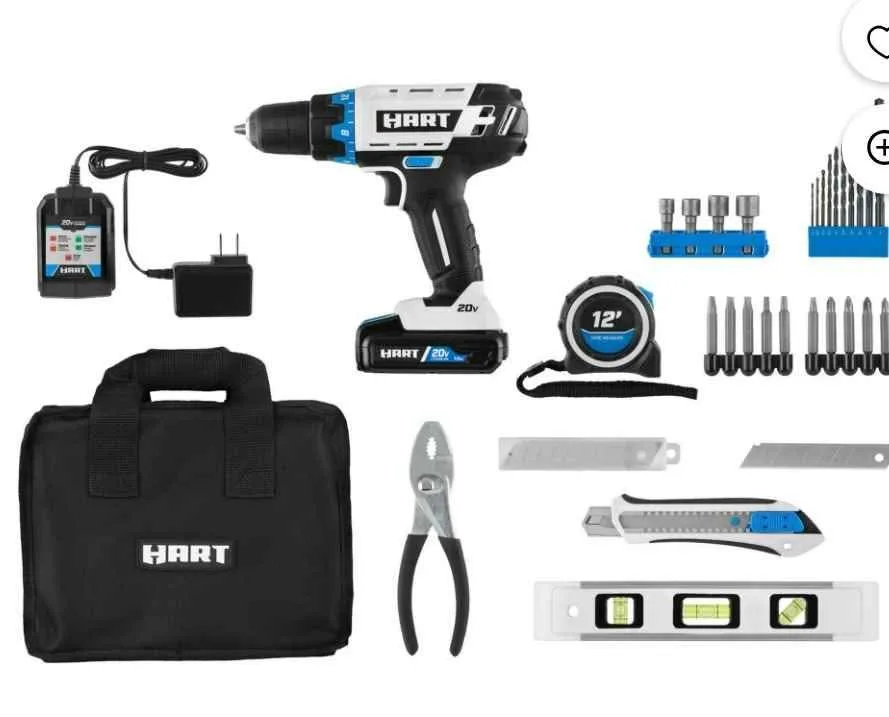 20-Volt 3/8” Drill/Driver Combo Kit + Accessories Kit image indicator(5)