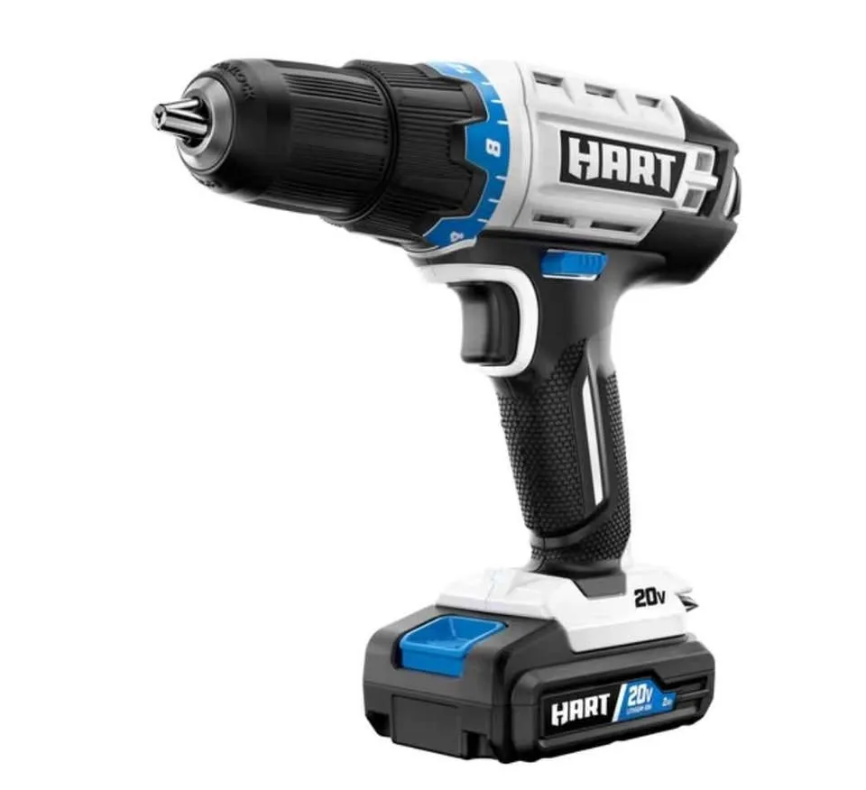 HART 20-Volt 3-Tool Combo Kit (2) 2.0Ah Lithium-Ion Batteries image indicator(8)