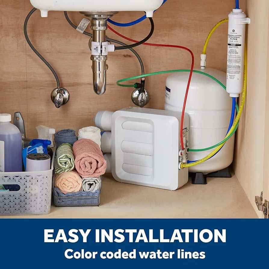 GE 5-Stage Reverse Osmosis Water Filtration System - photo 2