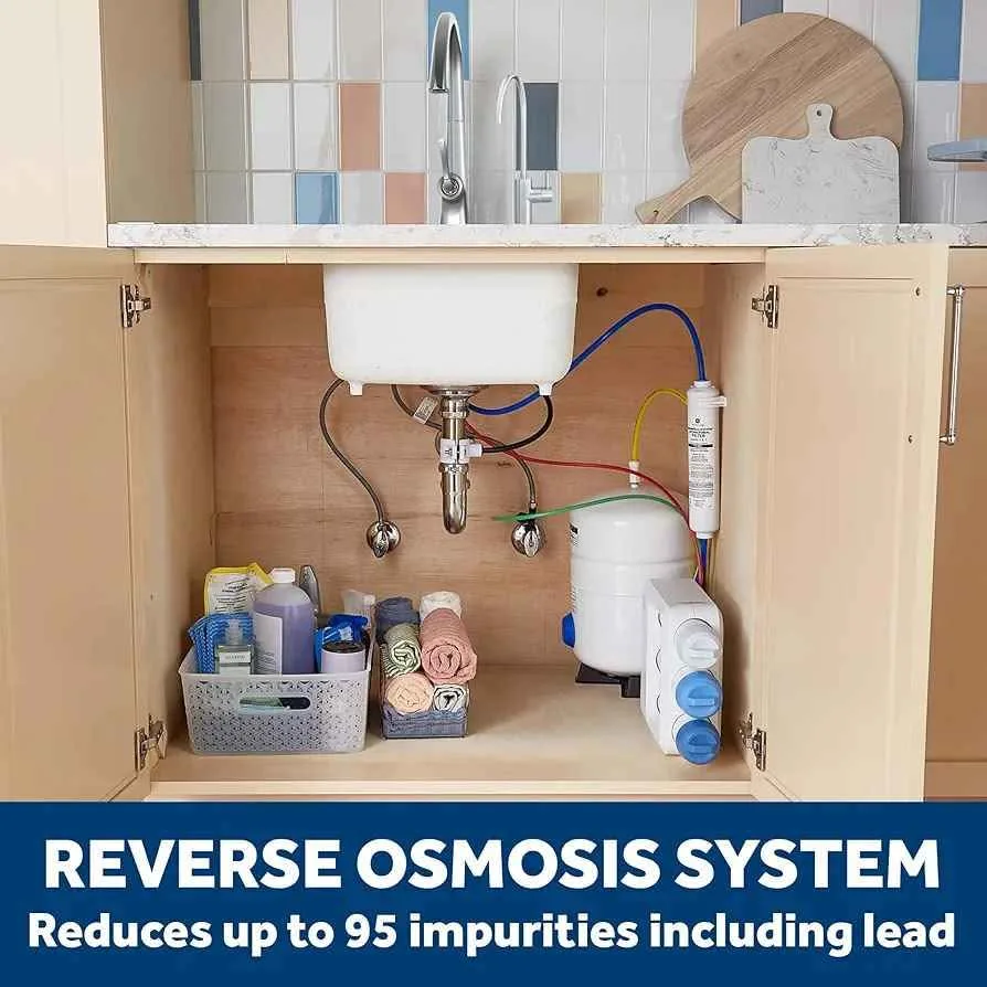 GE 5-Stage Reverse Osmosis Water Filtration System image indicator(3)