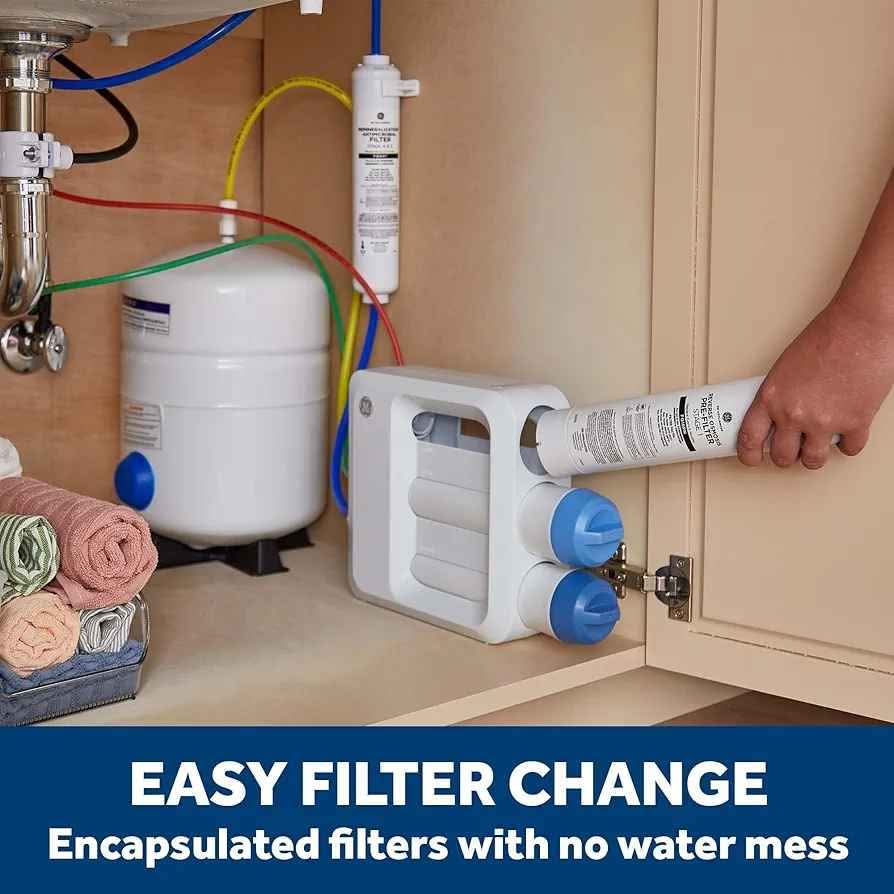 GE 5-Stage Reverse Osmosis Water Filtration System - photo 4