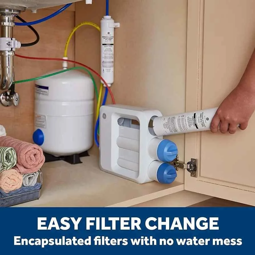 GE 5-Stage Reverse Osmosis Water Filtration System image indicator(4)