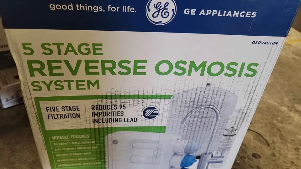 GE 5-Stage Reverse Osmosis Water Filtration System image indicator(8)