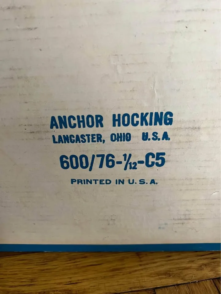 Vintage Anchor Hocking Serva-Snack Set image indicator(6)