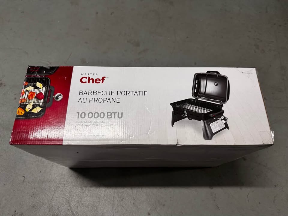 Portable Grill with two Propane Cylinders + Box - photo 2