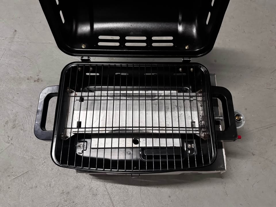 Portable Grill with two Propane Cylinders + Box - photo 4