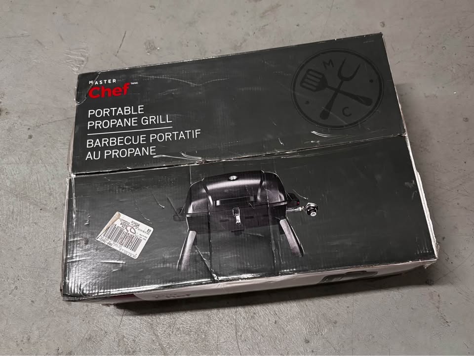 Portable Grill with two Propane Cylinders + Box - photo 5