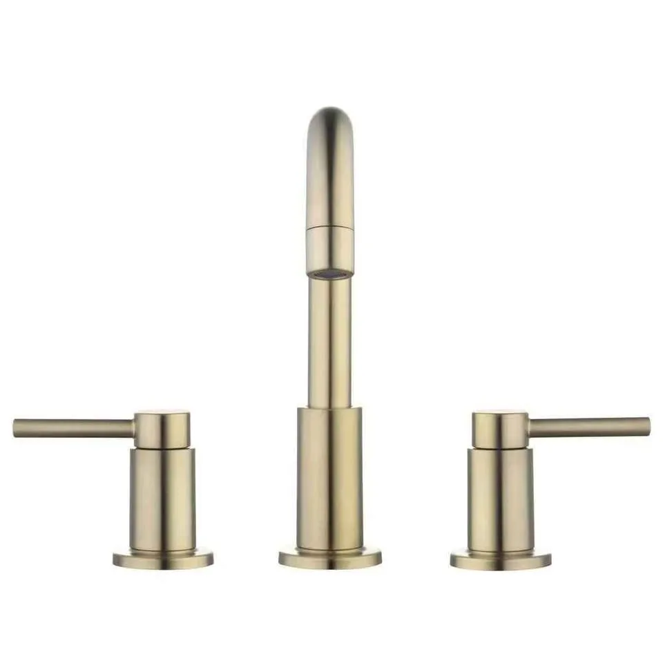 Glacier Bay Dorind Matte Gold 8-inch Bathroom Faucet image indicator(2)