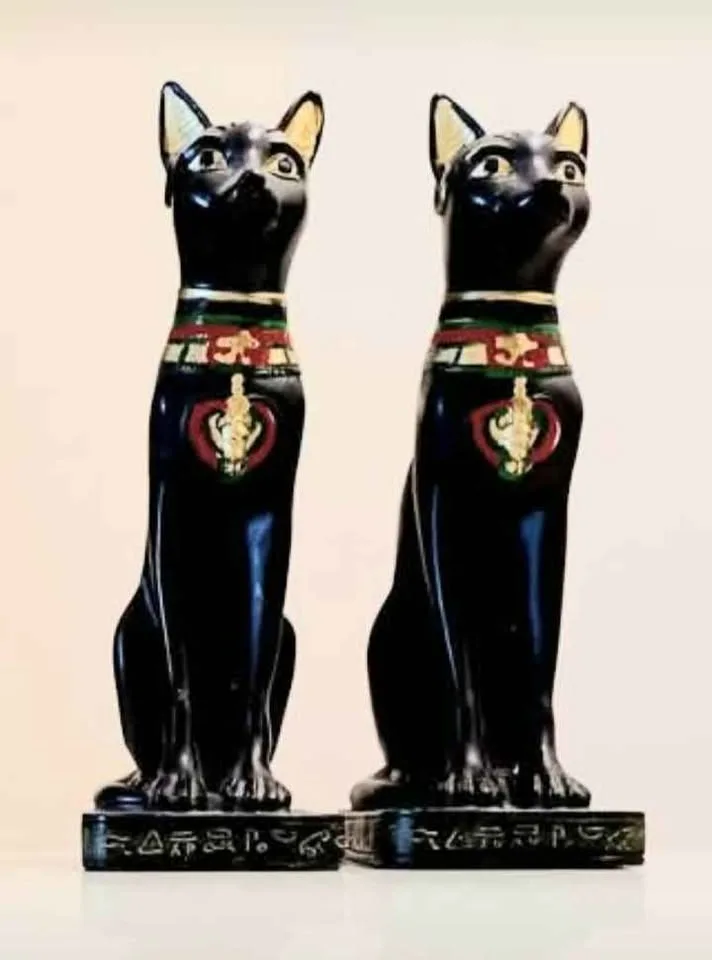 Handmade Royal Bastet Egyptian Cats image indicator(4)