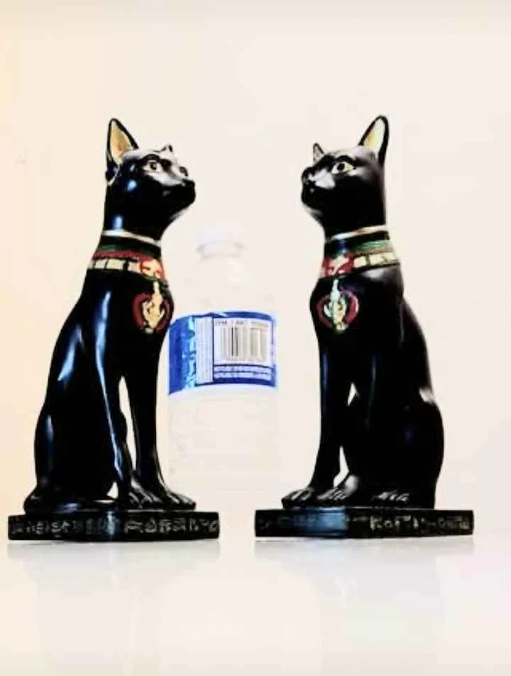 Handmade Royal Bastet Egyptian Cats image indicator(5)